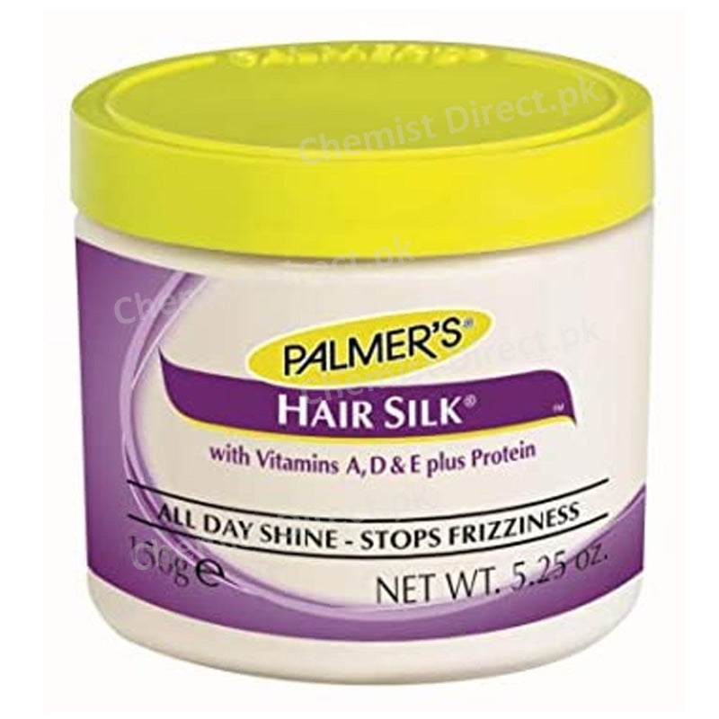 Palmers Hair Silk With Vitamin A D E Plus Protein All Day Shine Stops Frizziness 150G Personal Care