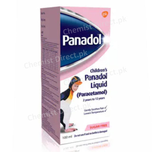 Panadol 120ml Syrup GSK Consumer Healthcare Fever And Pain Relief Paracetamol Paracetamol