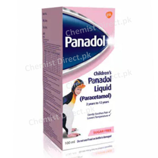 Panadol 120ml Syrup GSK Consumer Healthcare Fever And Pain Relief Paracetamol Paracetamol