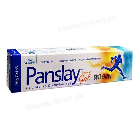 Panslay Gel 1_ 20g Scilife Pharma Anti rheumatic Diclofenac Sodium