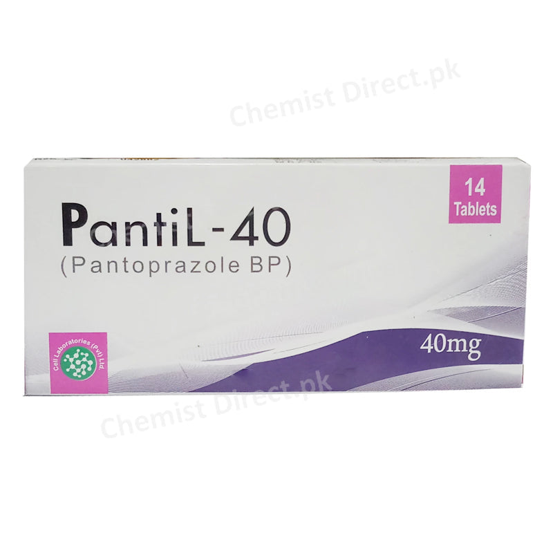 Pantil 40mg Tablet Cell Laboratories Pvt Ltd Anti Ulcerant Pantoprazole