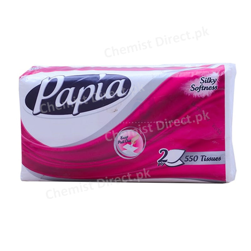 Papia Silky Softness 550 Tissues Personal Care