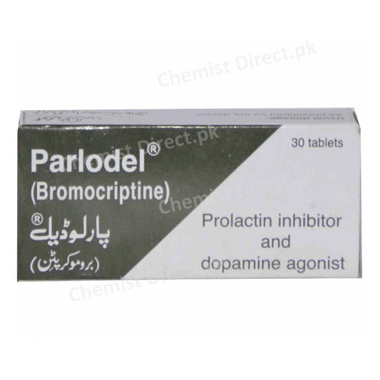 Parlodel Tablet Anti-Parkinsonism Bromocriptine Novatis Pharma