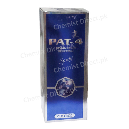 Pat-4 Spray 145ml Instant Pain Relieving Mass Pharma