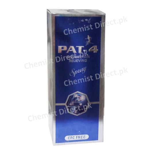 Pat-4 Spray 145ml Instant Pain Relieving Mass Pharma