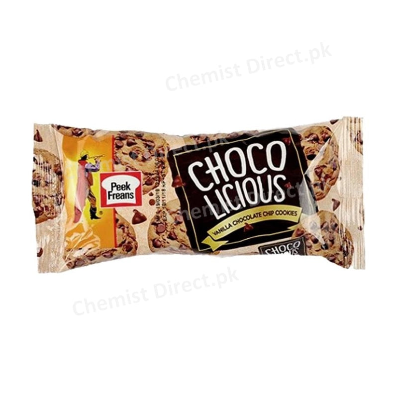 Peek Freans Choco Licious Vanilla Chocolate Chip Cookies Food