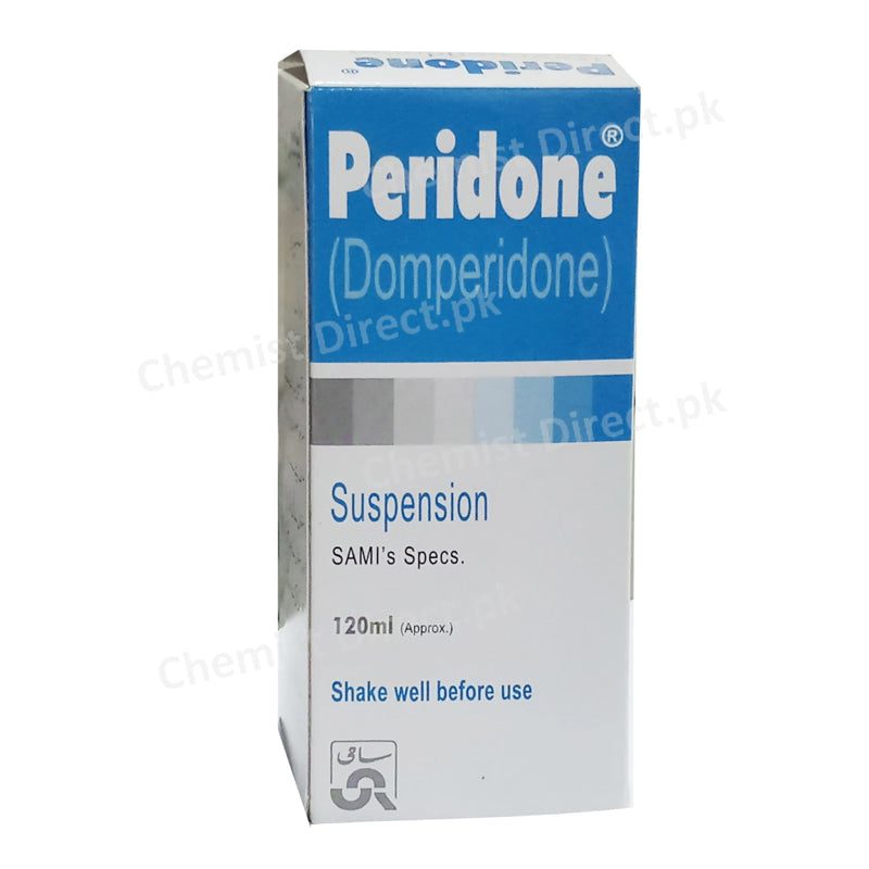 Peridone Syrup 120ml Gastroprokinetic Domperidone Sami Pharma