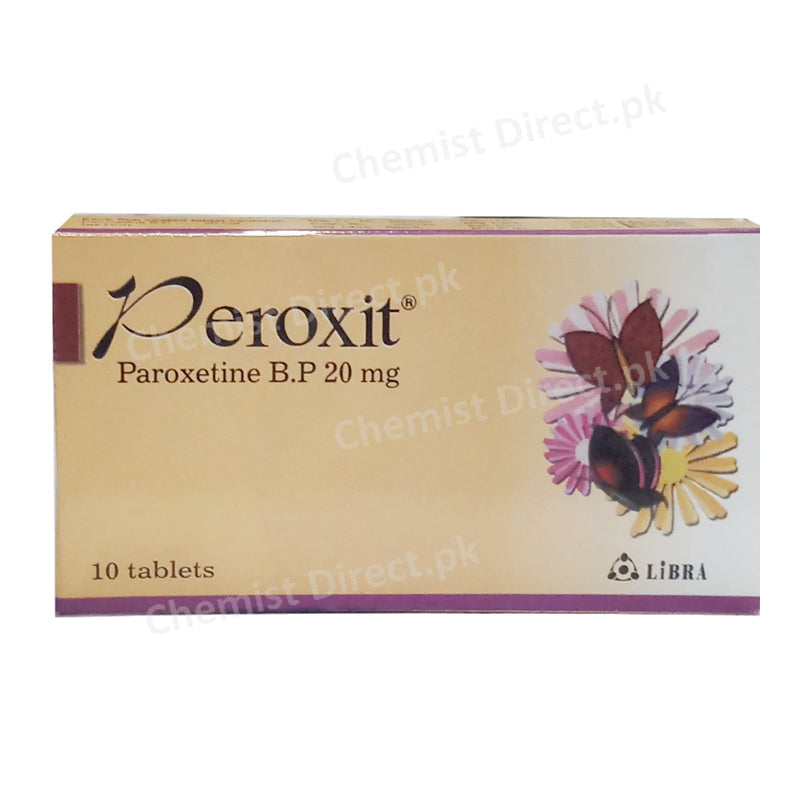 Peroxit 20mg Tablet Libra Pharma Paroxetine B.P