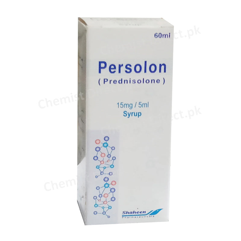 Persolon 60ml Syrup Prednisolone Shaheen Pharma