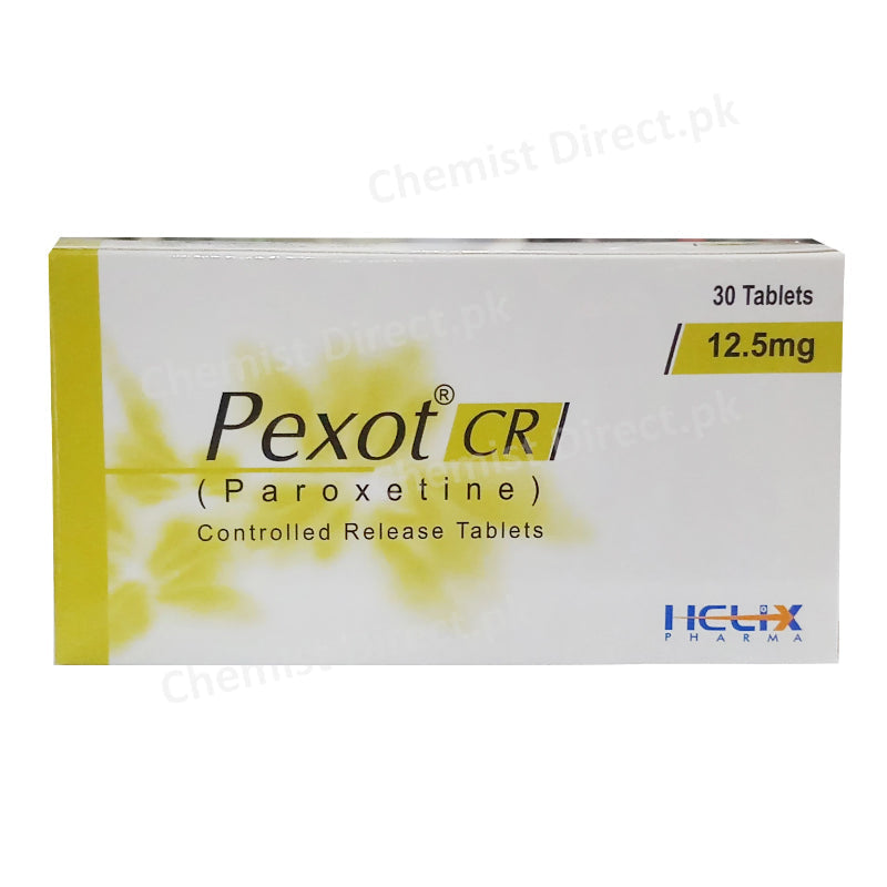 Pexot CR 12.5mg Tablet Paroxetine Helix Pharma