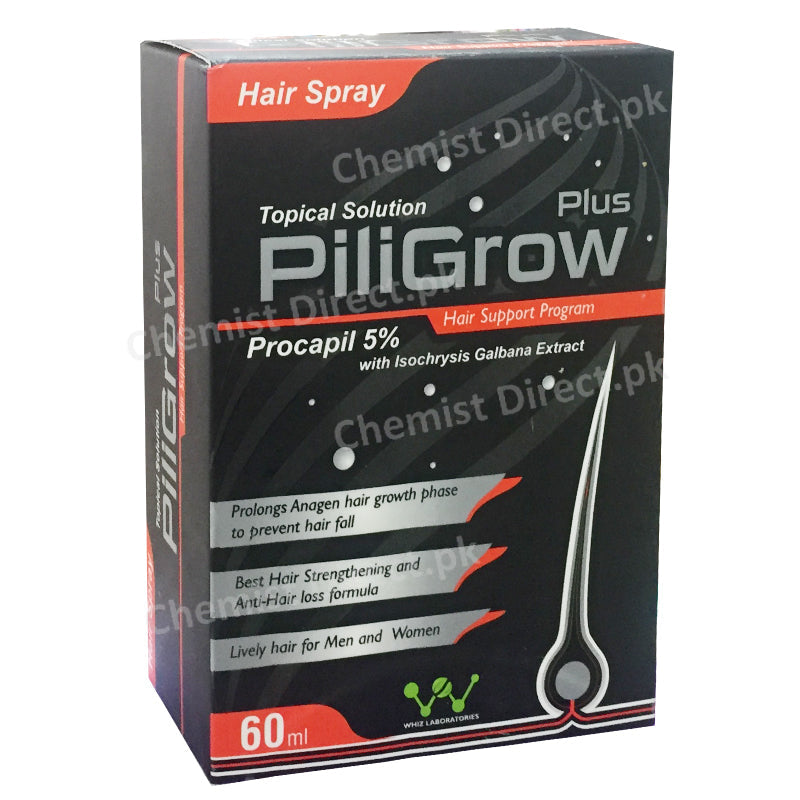 Pili Grow Hair Spray 60ml Hair Support and Growth