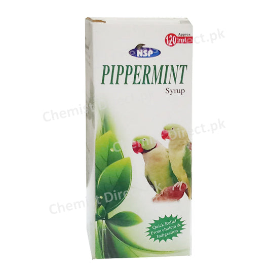 Pippermint Syrup 120ml Cholera & Indigestion NSP