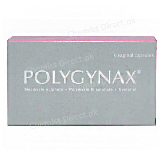 Polygynax Capsule ATCOLABORATORIES PVT LTD Anti Bacterial Neomycin Sulphate 35000IU Polymyxin B Sulphate 35000IU and Nystatin 100 000IU