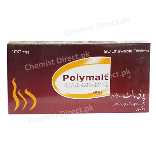 Polymalt Tablet 100mg High Q Pharmaceuticals Anti Anemic Iron Iii Hydroxide Polymaltos