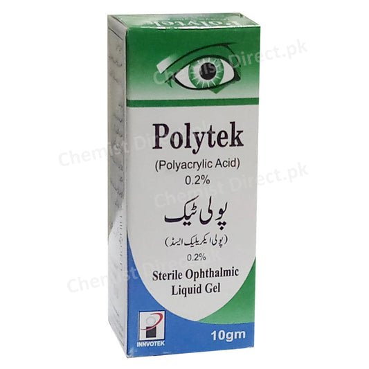 Polytek Eye Drop 0.2 10gm polythyleneglycol 0.2