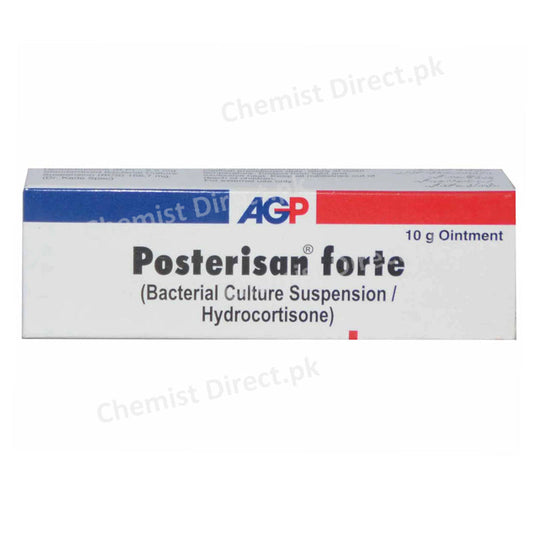 Posterisan Forte Ointment 10G AGP Pvt Ltd Anti hemorrhoidal 1gm