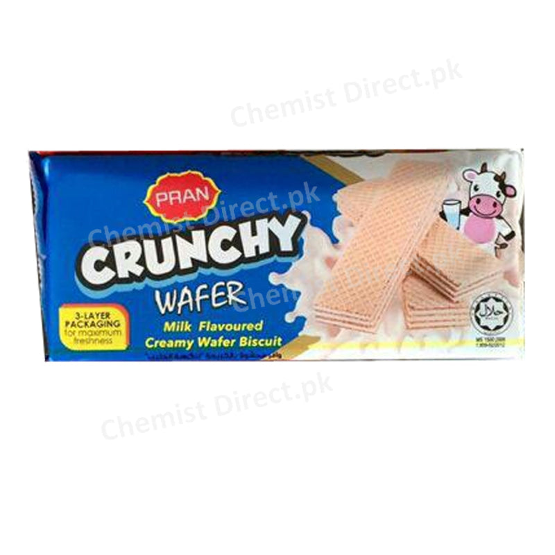 Pran Crunchy Wafer Milk Flavour 150G Food