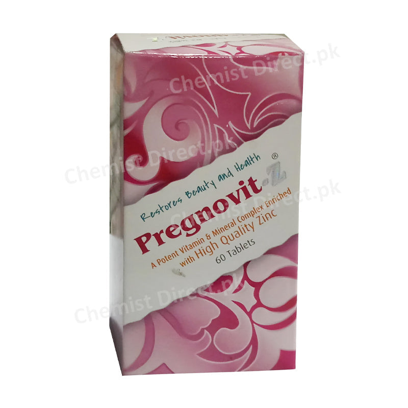 Pregnovit-Z Tablet Himont Pharmaceutical Vitamins Supplements