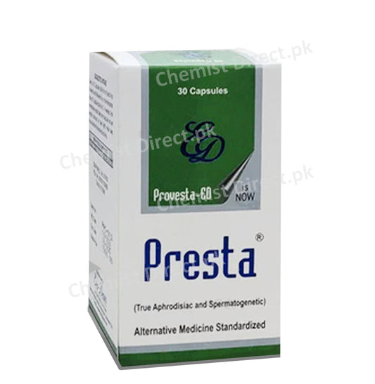 Presta 30 Capsules Medicine & Drugs