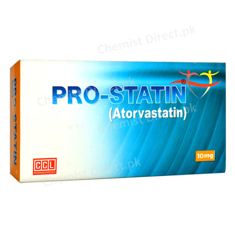 Pro Statin 10mg Tablet Ccl Pharmaceuticals Statins Atorvastatin