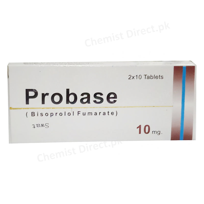 Probase 10mg Tablet Mass Pharma Anti Hypertensive Bisoprolol Fumarate 