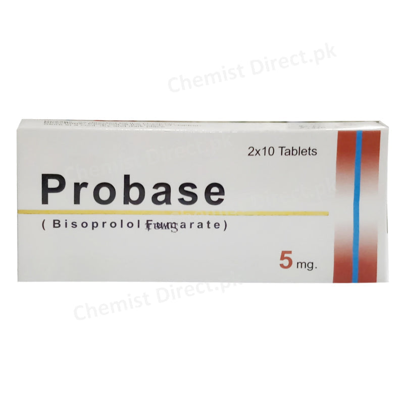 Probase 5mg Tablet Mass Pharma Anti Hypertensive Bisoprolol Fumarate