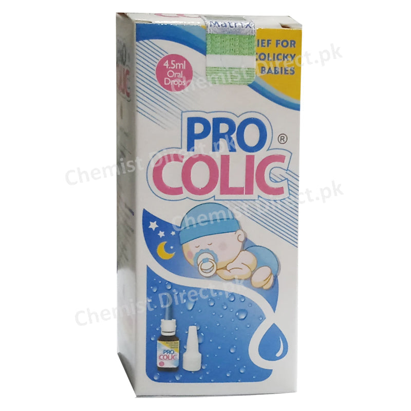 ProColic Drops Matrix Pharma Pvt Ltd Intestinaldisorders Pediococcuspentosaceous Bifidobacteriumlongum