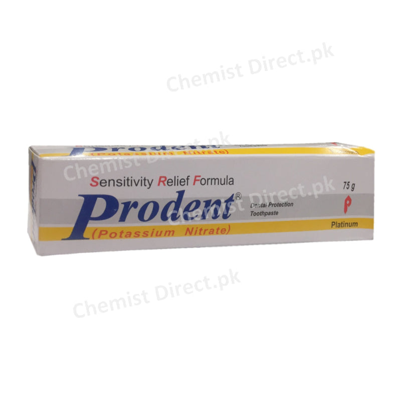 Prodent Tooth Paste 75gm – ChemistDirect.pk