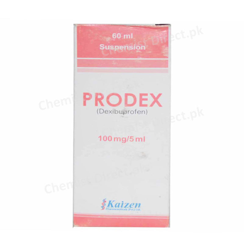 Prodex 60ml Syrup Kaizen Pharma Dexibuprofen