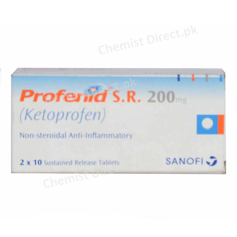 Profenid S.R 200mg Tablet – ChemistDirect.pk