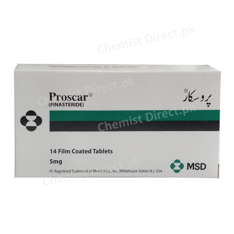 Proscar 5mg Tablet OBS Pharma Finasteride Benign Prostate Hypertrophy