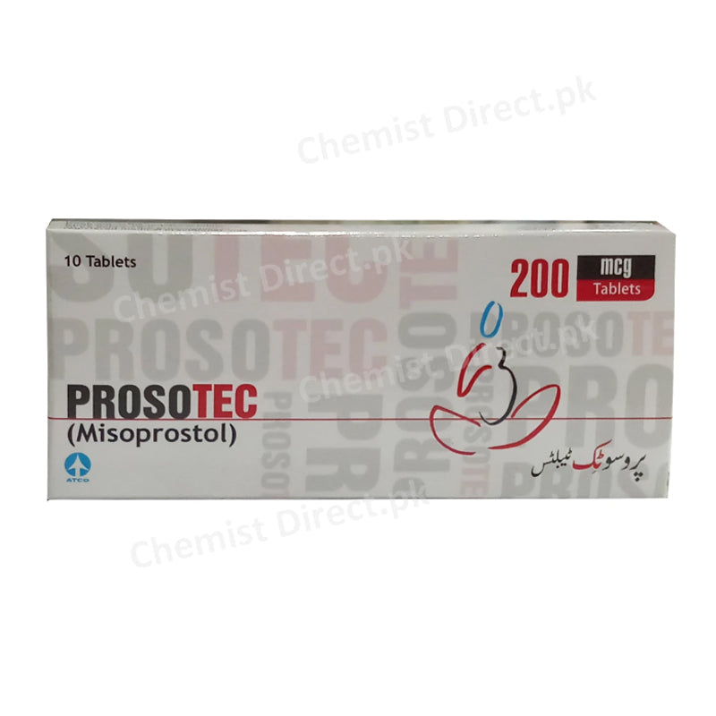 Prosotec 200mcg Tablet Misoprostol Atco LAboratories