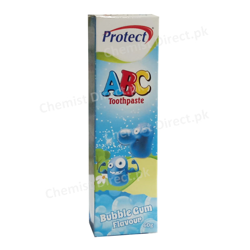 Protect Abc Bubble Gum Flavour 60Gm Personal Care