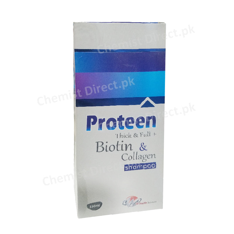 Proteen thick & full+biotin & collagen shampoo rayuon skin & health care 150ml
