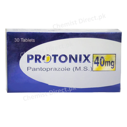 Protonix 40mg Tablet Wilshire Laboratories Pvt Ltd Anti Ulcerant Pantoprazole Sodium
