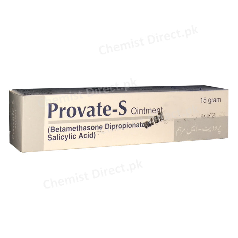 Provate-S Ointment 15gram Betamethasone Dipropionate&Salicylic acid