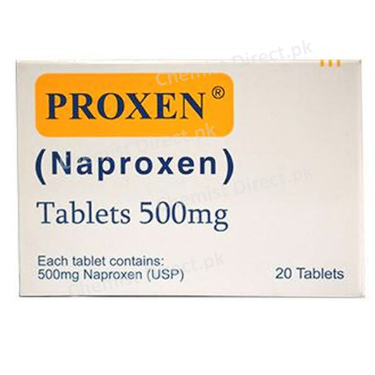 Proxen 500mg Tablet Ici Pakistan Ltd Nsaid Naproxen