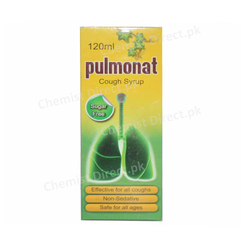 Pulmonat Syrup 120ml CCl Pharmaceuticals Expectorant IVY Leaf Extract