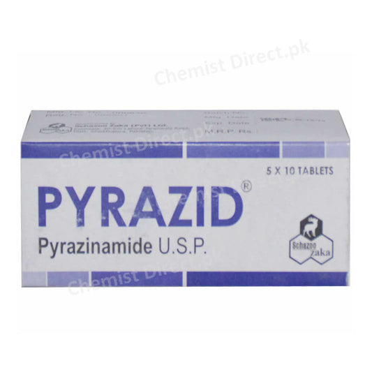 Pyrazid Tablet Pyrazinamide Anti-Tubercular Schazoo Pharma