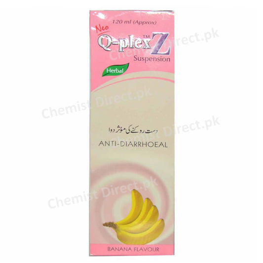 Q Plex Z 120ml Syrup Woodward Pakistan Pvt Ltd Herbal Preparation