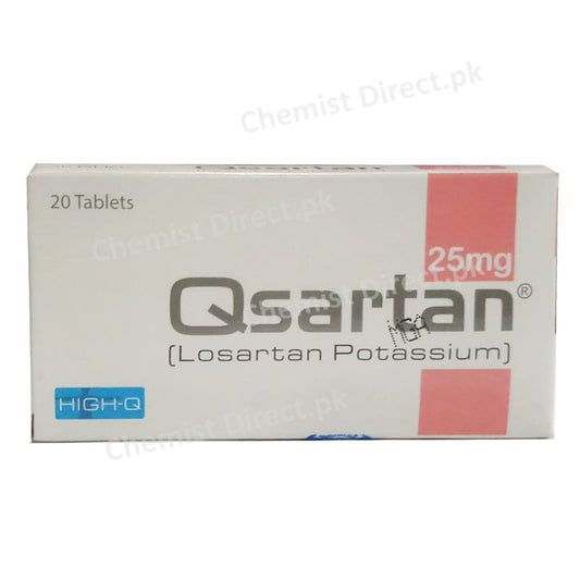 Qsartan 25mg Tablet