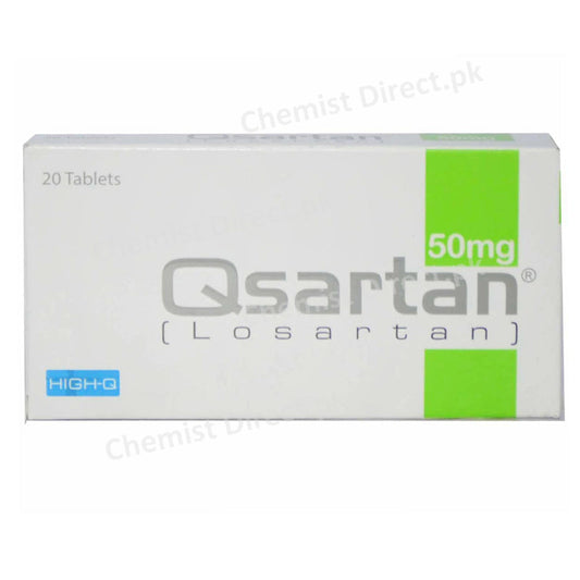  Qsartan 50mg Tablet HIGH Q Pharma Losartan
