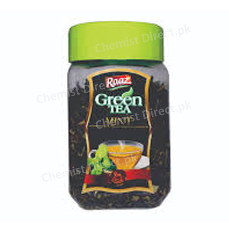 Raaz Green Tea Mint Jar 100G Food