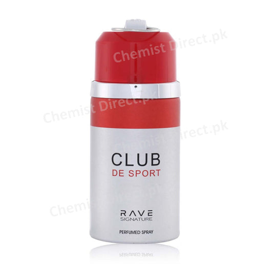 Rave Club De Sport Body Spray 250Ml Personal Care