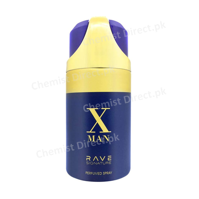 Rave X Man Body Spray 250Ml Personal Care