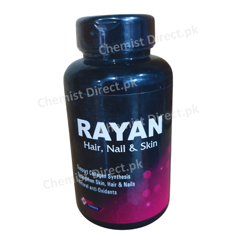 Rayan Hair, Nail & Skin Tablets 30's Tablets – ChemistDirect.pk