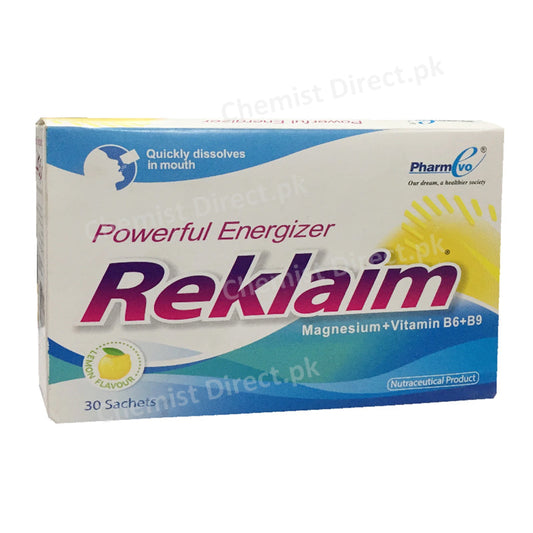 Reklaim sachets Magnesium+Vitamin B6+B9 Pharmaevo