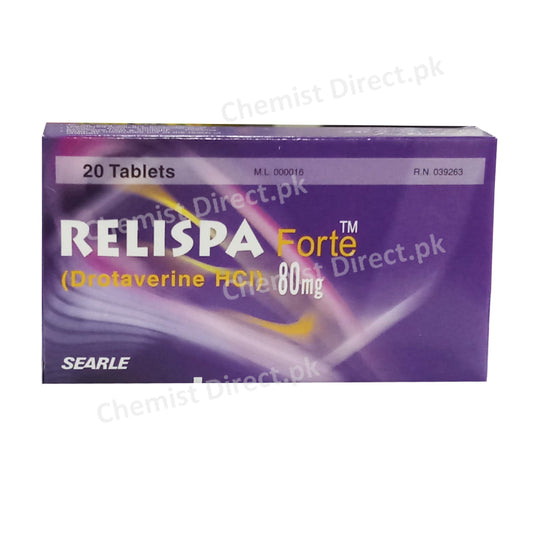 Relispa Forte Tab 80Mg Medicine
