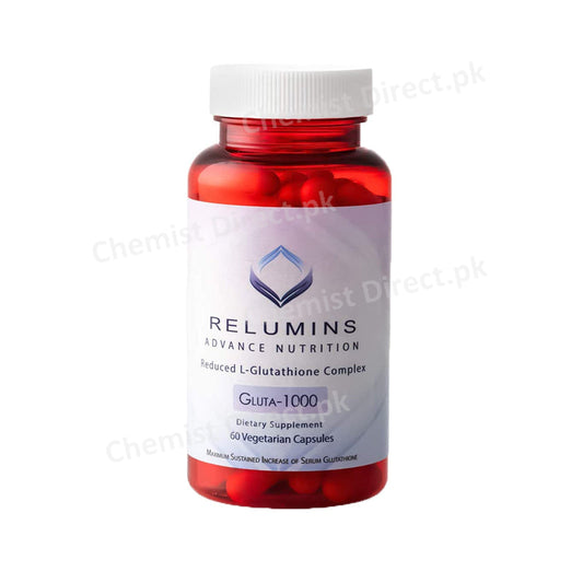 Relumins Advance Nutrition Gluta 1000 Capsule Medicine & Drugs