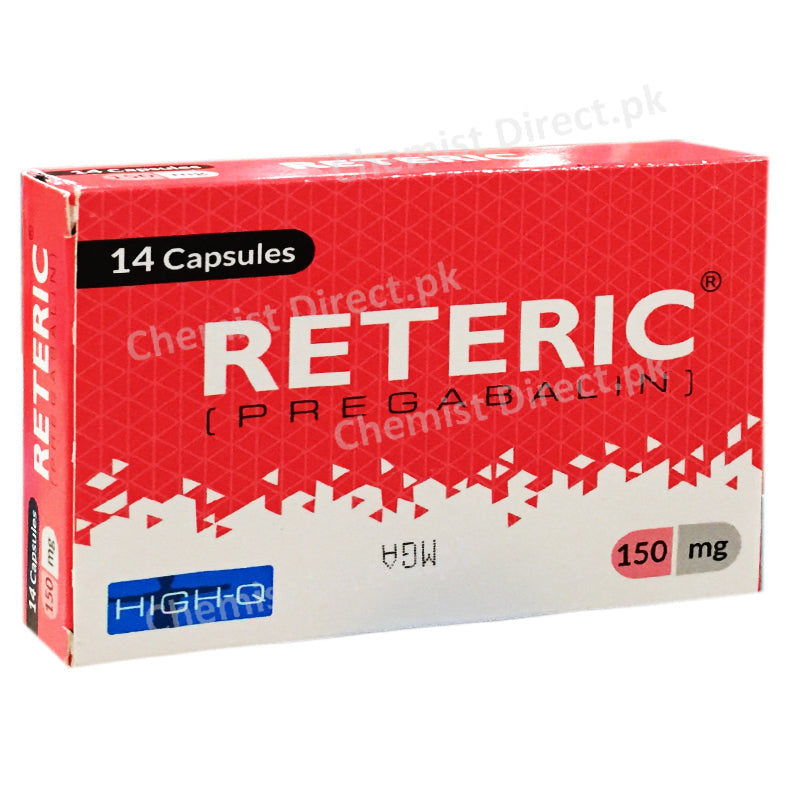 Reteric 150mg Capsule High Q Pregabalin